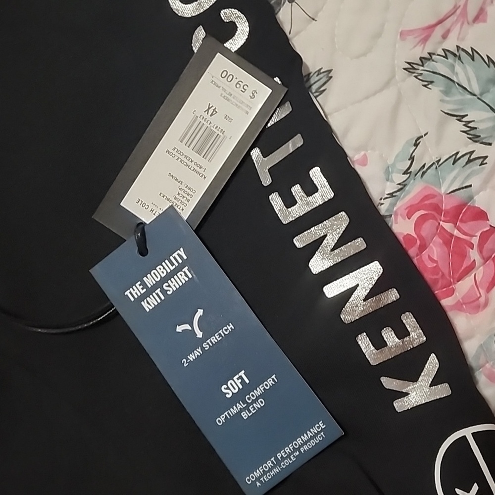 KENNETH COLE DRESS VNECK MENS TShirt - Picture 4 of 4